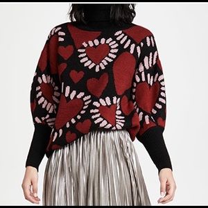 Farm Rio hearts sweater